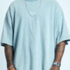 CAMISETA HUGE APPROVE WASHED AZUL CLARO