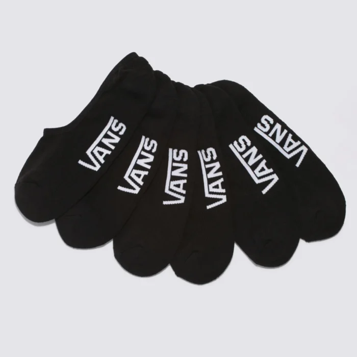 MEIA SUPER NO SHOW 36/40 BLACK (3 PARES)