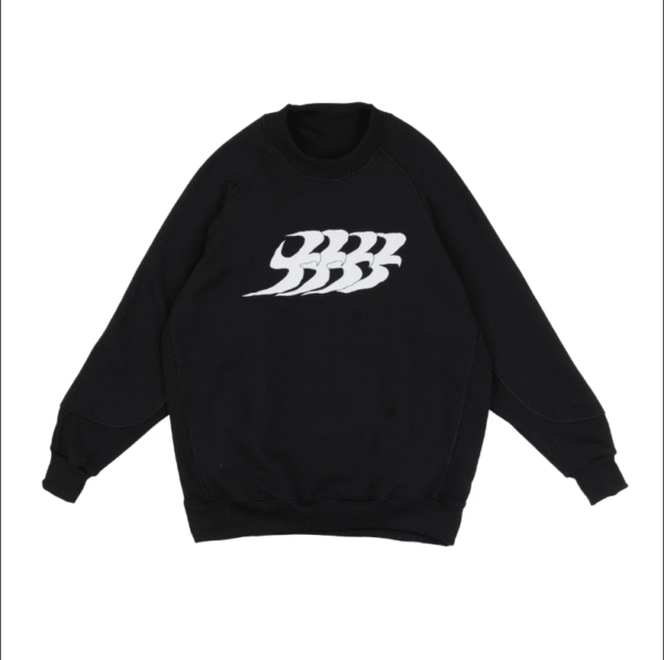 Capturar MOLETOM BARRA CREW ESPORTIVO RAGLAN PRETO