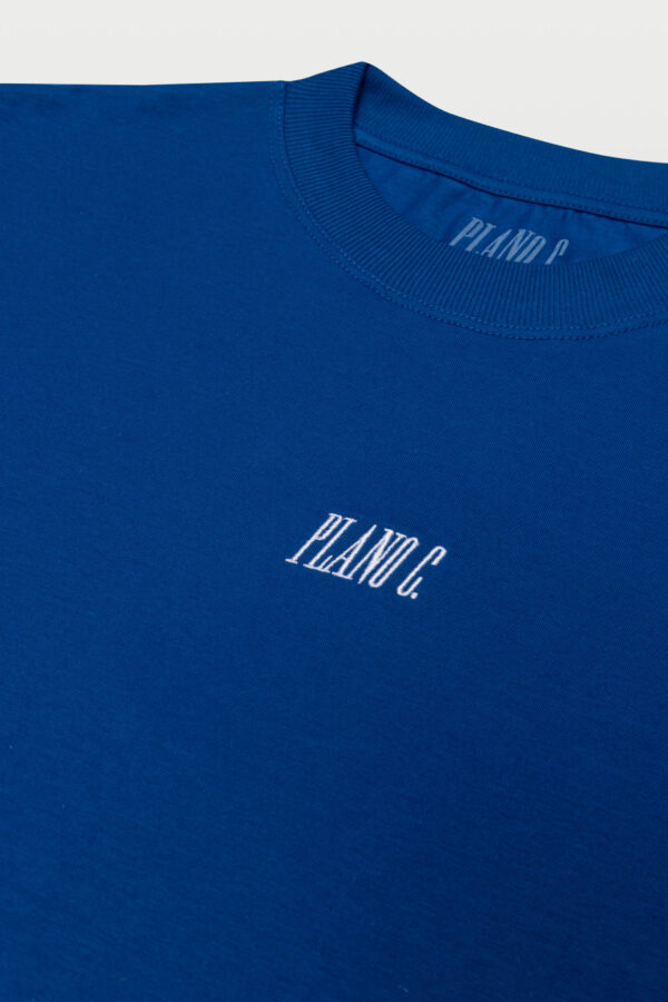 CAMISETA PLANO C LOGO AZUL