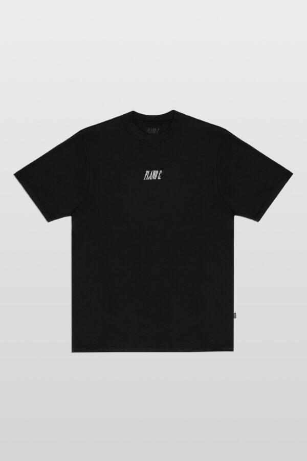 CAMISETA PLANO C LOGO PRETA