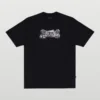 CAMISETA PLANO C FOSSIL ROCK PRETA