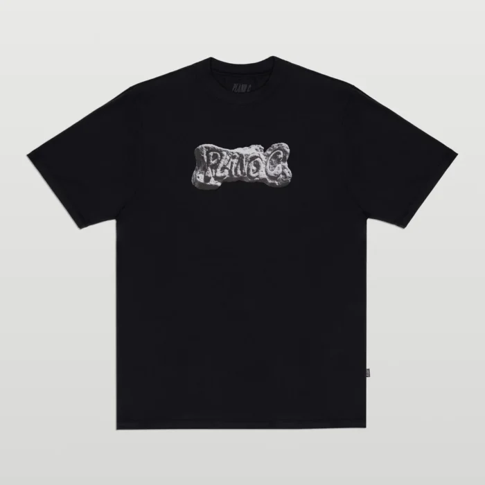 CAMISETA PLANO C FOSSIL ROCK PRETA