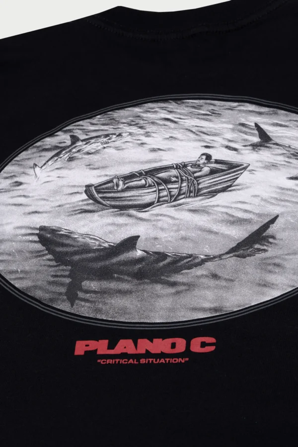 CAMISETA PLANO C CRITICAL PRETA