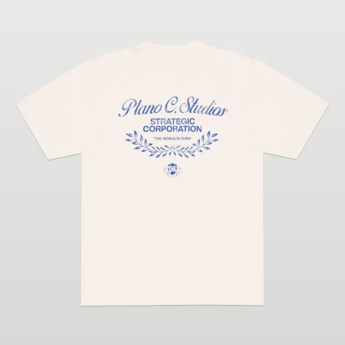 CAMISETA PLANO C STUDIOS OFF WHITE