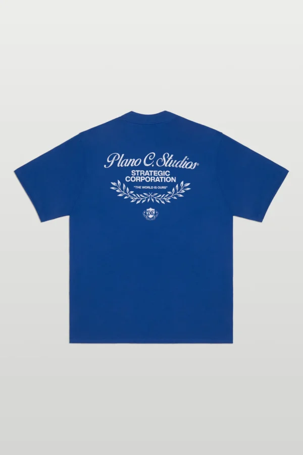 CAMISETA PLANO C STUDIOS AZUL