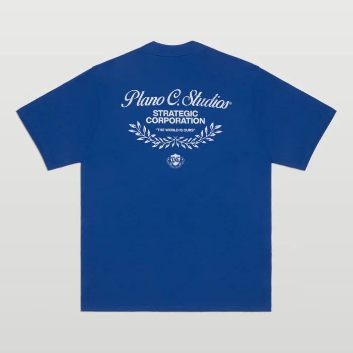 CAMISETA PLANO C STUDIOS AZUL