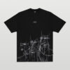 CAMISETA PLANO C DANGER PRETA