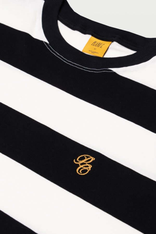 CAMISETA PLANO C PC LETTER PRETA