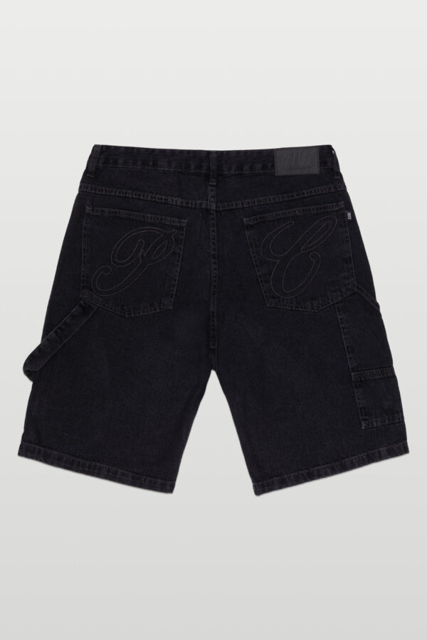 02.90.0025 (3) JORTS JEANS CARPENTER WASHED PRETO