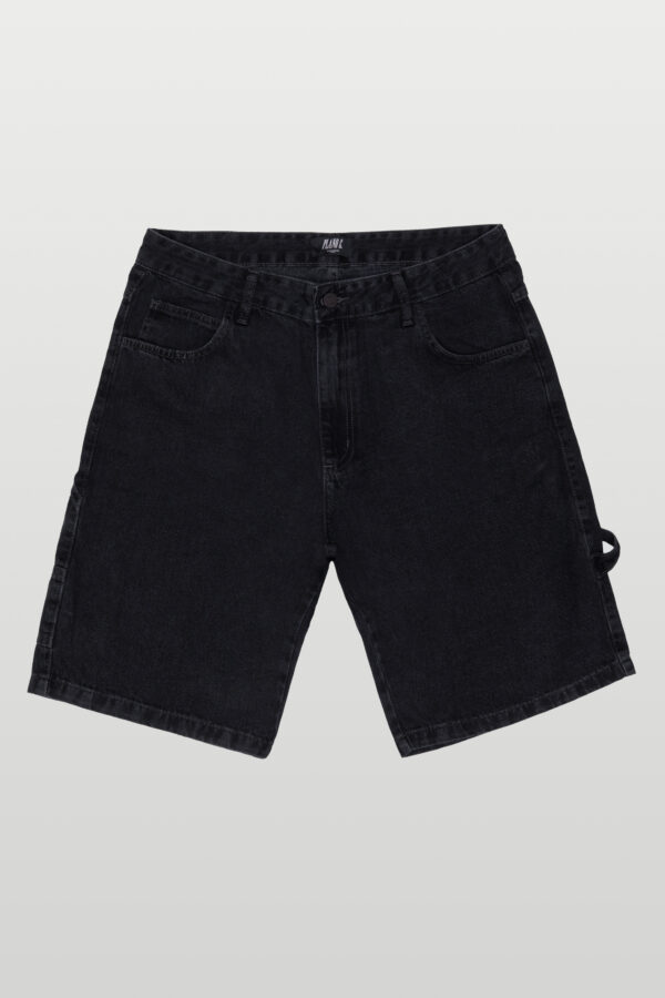 02.90.0025 (7) JORTS JEANS CARPENTER WASHED PRETO