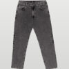 CALÇA BAGGY JEANS WASHED CINZA