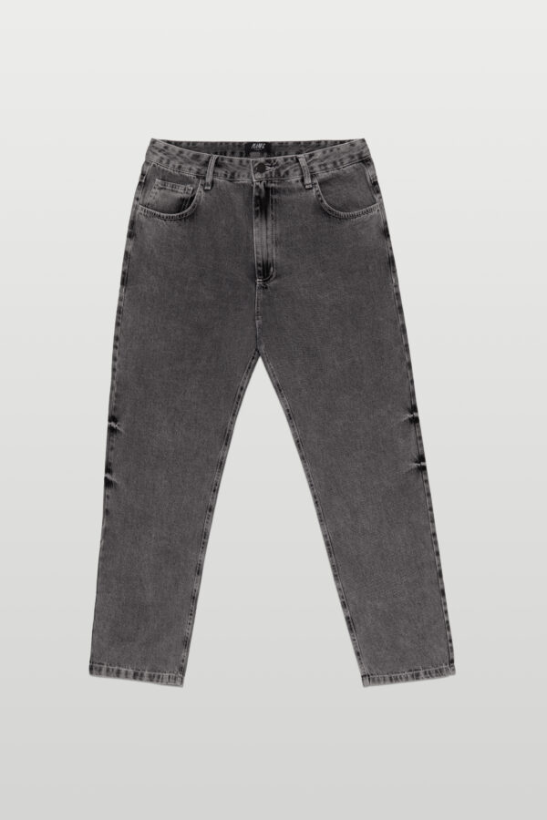02.90.0027 (1) CALÇA BAGGY JEANS WASHED CINZA