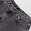 CALÇA BAGGY JEANS WASHED CINZA