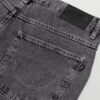 CALÇA BAGGY JEANS WASHED CINZA