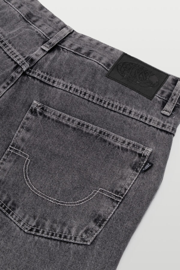 02.90.0027 (4) CALÇA BAGGY JEANS WASHED CINZA