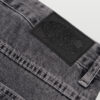 CALÇA BAGGY JEANS WASHED CINZA