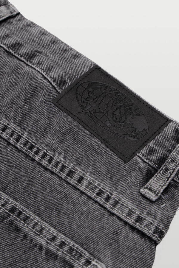 02.90.0027 (5) CALÇA BAGGY JEANS WASHED CINZA