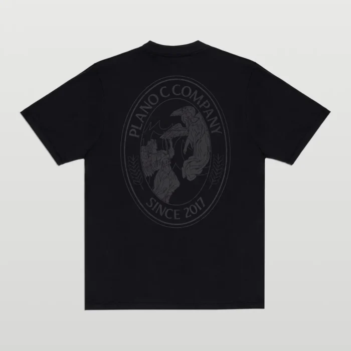 CAMISETA PLANO C CLIP WINGS PRETA