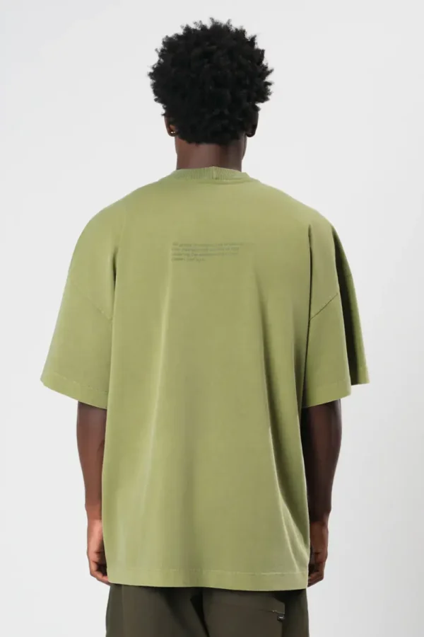 CAMISETA OVERSIZED THE SAINT VERDE ESTONADO