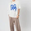 CAMISETA OVERSIZED THE SAINT PIXEL MESS OFF WHITE