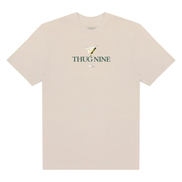 262904-3 CAMISETA THUG NINE ELEGANCE CREME
