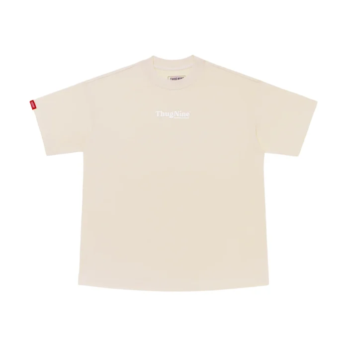 CAMISETA THUG NINE OVERSIZED BOLD PUFF OFF WHITE
