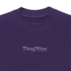CAMISETA THUG NINE OVERSIZED BOLD PUFF ROXA