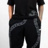 CALCA MOLETOM HIGH COMPANY CHAIN PRETA