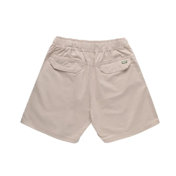 Strap_Shorts_Hustle_Beige_Back SHORTS HIGH COMPANY STRAP HUSTLE BEGE