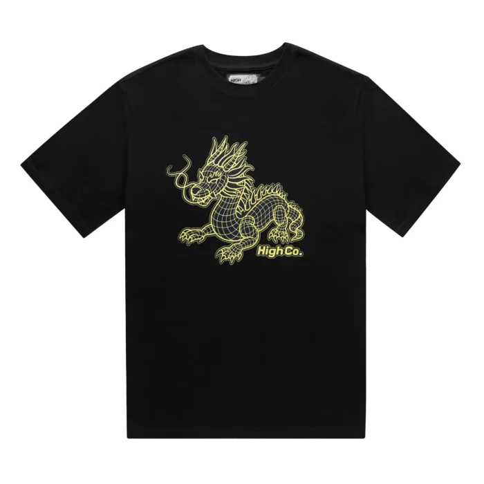 CAMISETA HIGH NIGHT DRAGON BLACK