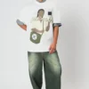 CAMISETA OVERSIZED THE SAINT REFLEXO OFF WHITE