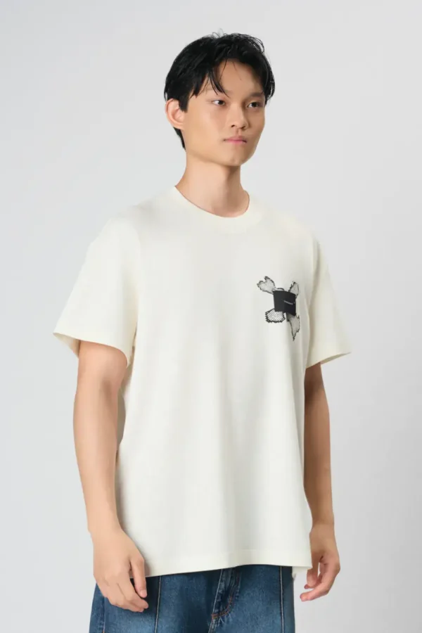 14.02.01.541.035-2_18fwsfhozhuvoak8 CAMISETA BOXY THE SAINT ESCAMAS OFF WHITE