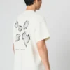 CAMISETA BOXY THE SAINT ESCAMAS OFF WHITE