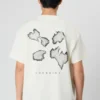 CAMISETA BOXY THE SAINT ESCAMAS OFF WHITE