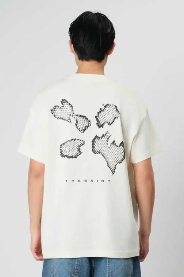 14.02.01.541.035-4_3exhdxvchiiyzfi9 CAMISETA BOXY THE SAINT ESCAMAS OFF WHITE