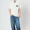 CAMISETA BOXY THE SAINT ESCAMAS OFF WHITE