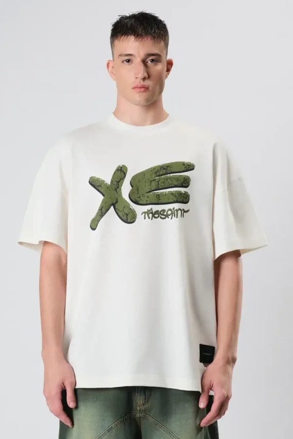 14.02.01.556.035-1 CAMISETA OVERSIZED THE SAINT SOLO OFF WHITE