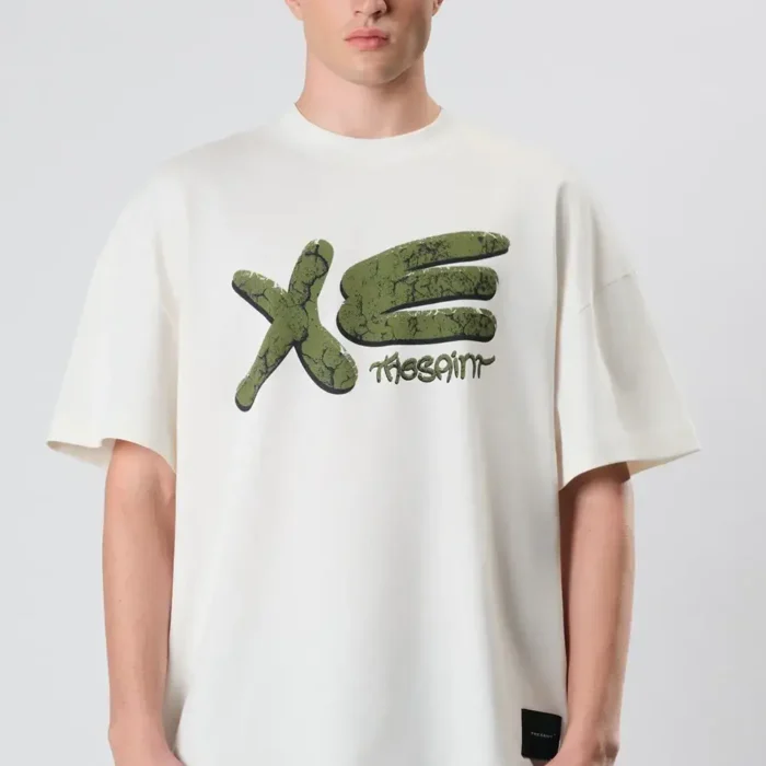 CAMISETA OVERSIZED THE SAINT  SOLO OFF WHITE