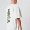 CAMISETA OVERSIZED THE SAINT  SOLO OFF WHITE