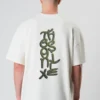 CAMISETA OVERSIZED THE SAINT  SOLO OFF WHITE