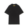 CAMISETA BARRA CREW B GARÇA ALTO RELEVO PRETA
