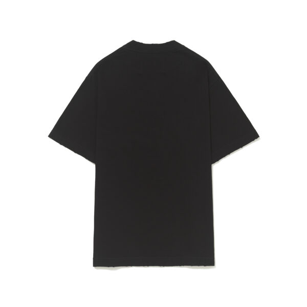 CAMISA B REFLEXO PRETA VERSO CAMISETA BARRA CREW B GARÇA ALTO RELEVO PRETA