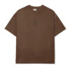 CAMISETA BARRA CREW BARRA ATELIE MARROM