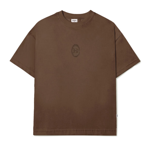 CAMISETA BARRA CREW BARRA ATELIE MARROM