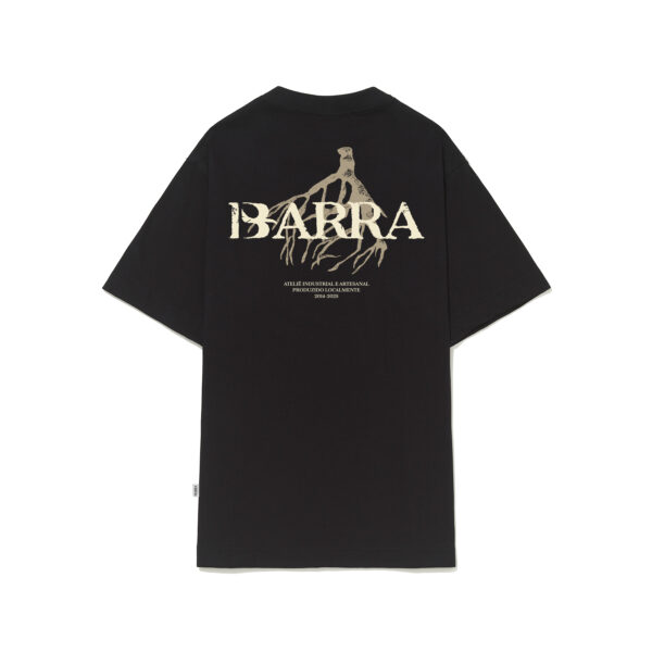 CAMISETA BARRA CREW RAIZES INSTITUCIONAL PRETA