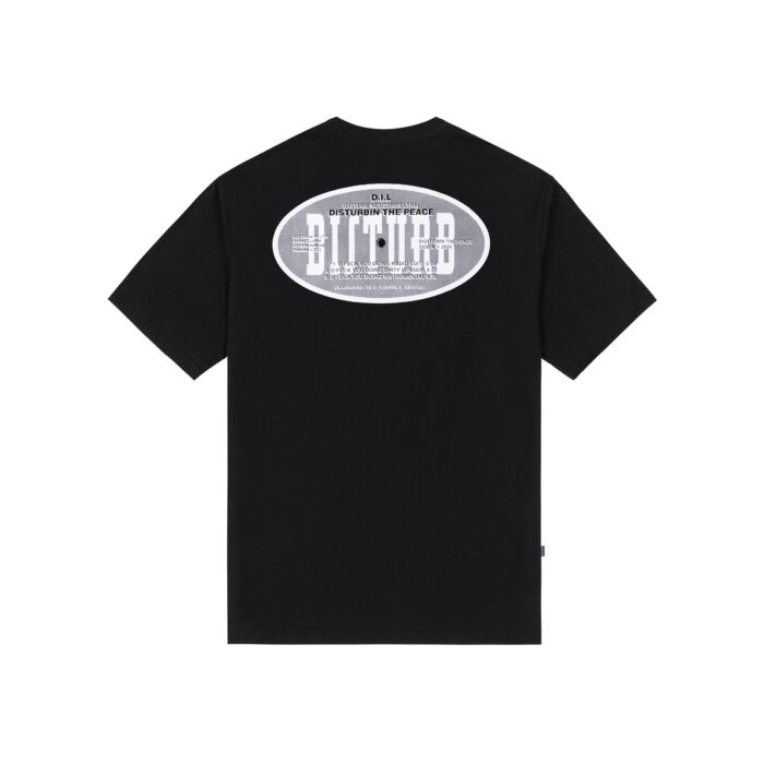 CAMISETA DISTURB DISTURBIN THE PEACE PRETA