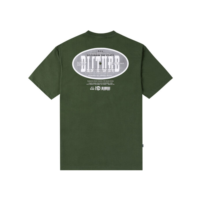 CAMISETA DISTURB DISTURBIN THE PEACE VERDE