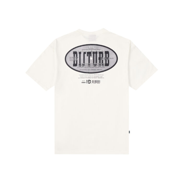 CAMISETA DISTURB DISTURBIN THE PEACE OFF WHITE