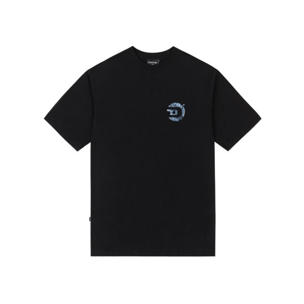 Fingerprint Tee in Black CAMISETA DISTURB FINGERPRINT PRETA